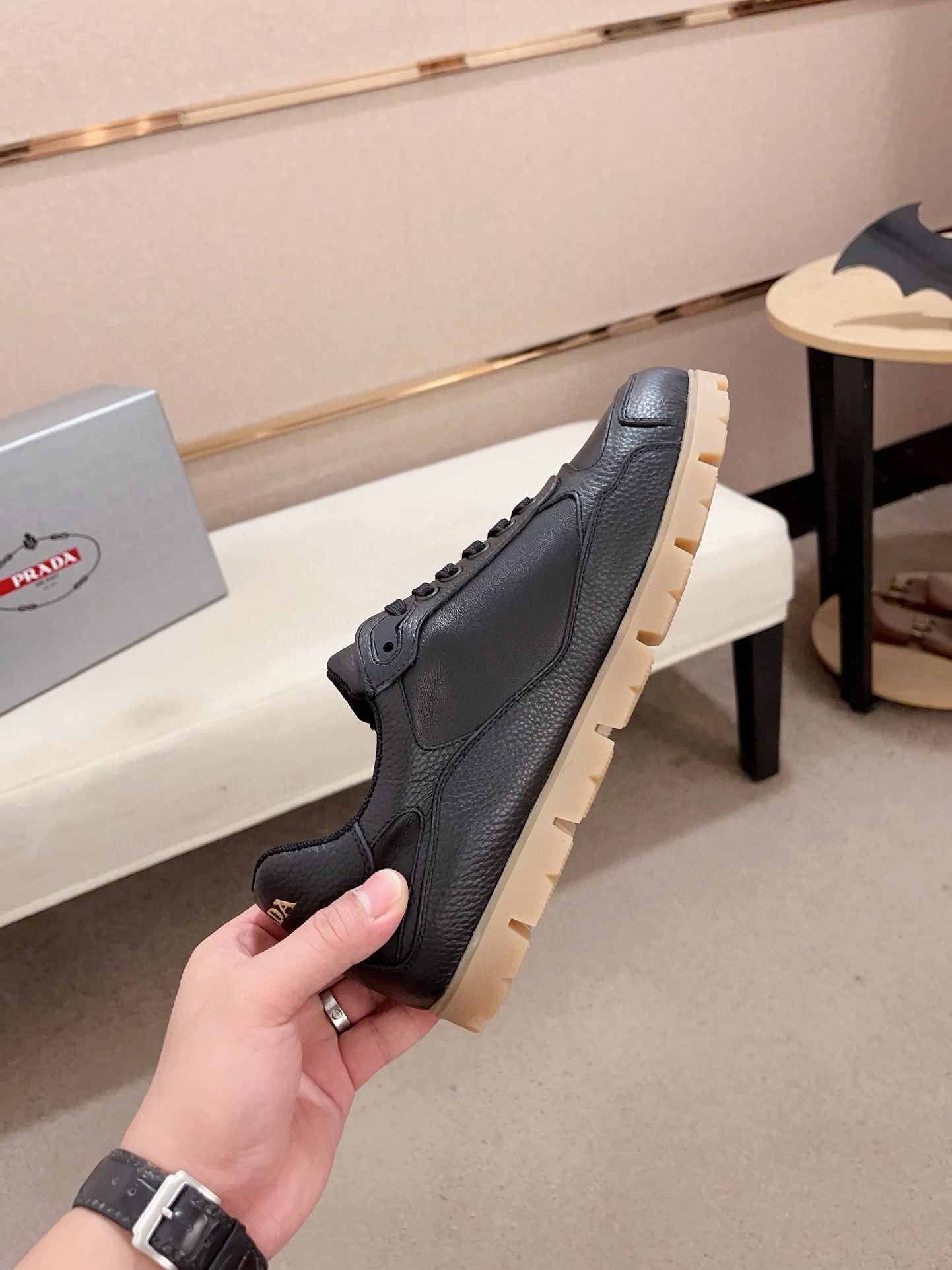 Prada Men's Air Cushion Sneakers
