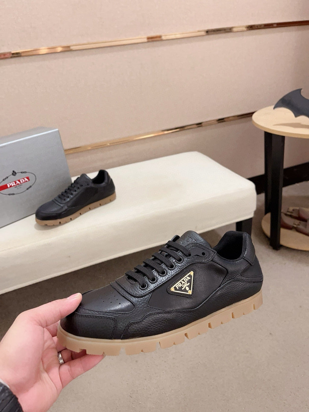 Prada Men's Air Cushion Sneakers