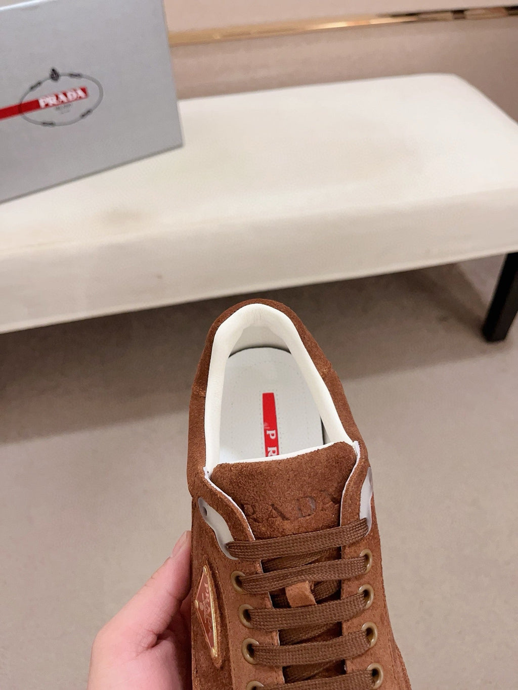 Prada Men's Air Cushion Sneakers