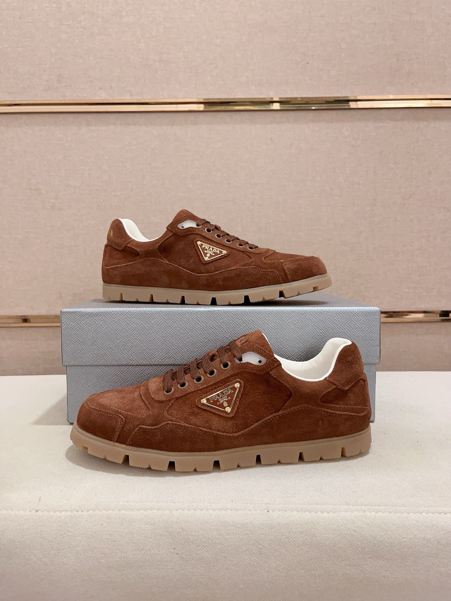 Prada Men's Air Cushion Sneakers
