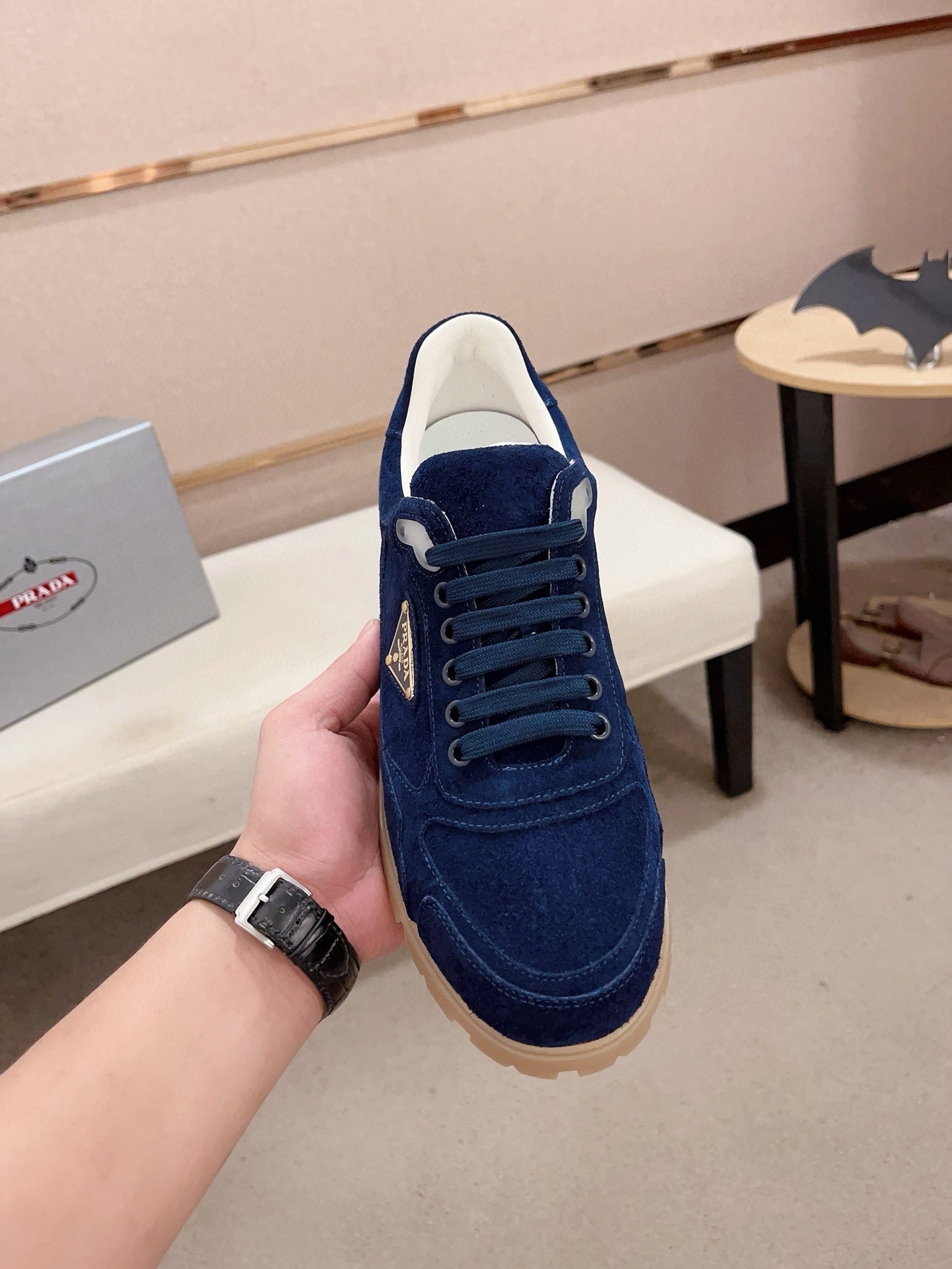 Prada Men's Air Cushion Sneakers