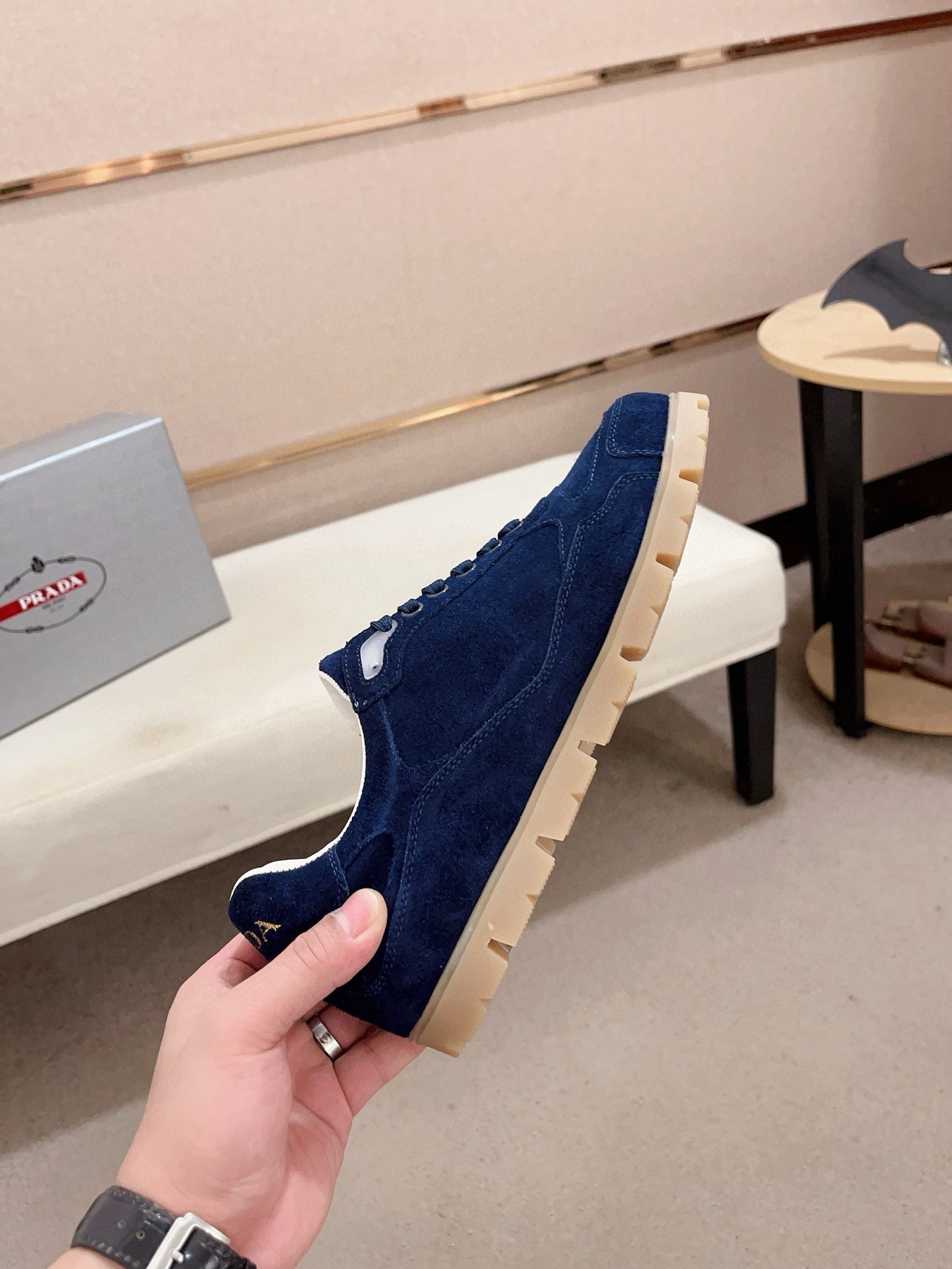 Prada Men's Air Cushion Sneakers