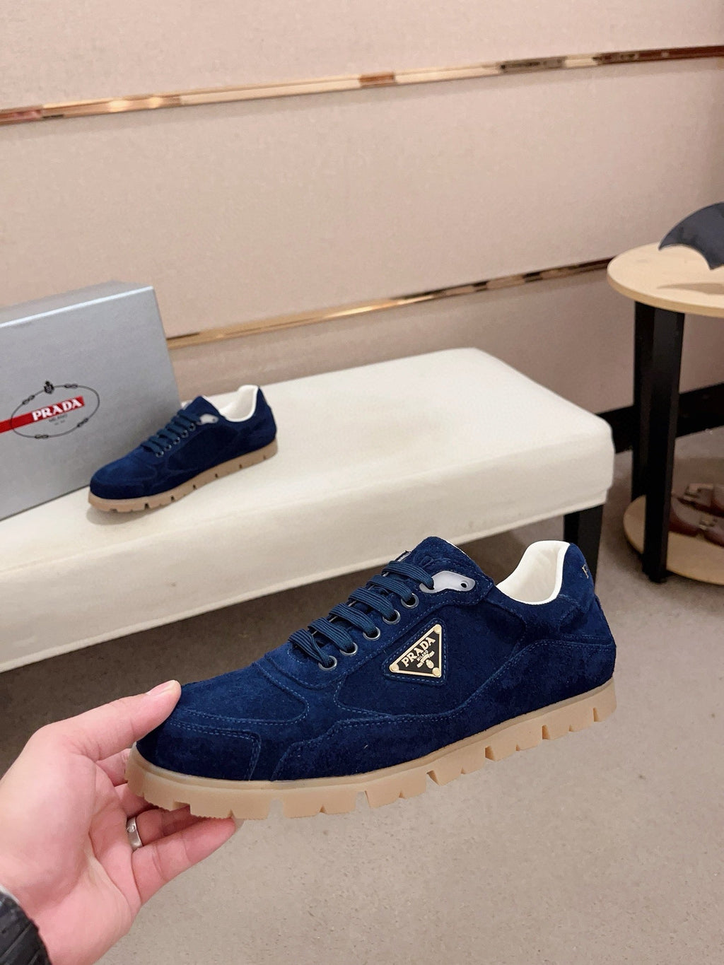 Prada Men's Air Cushion Sneakers