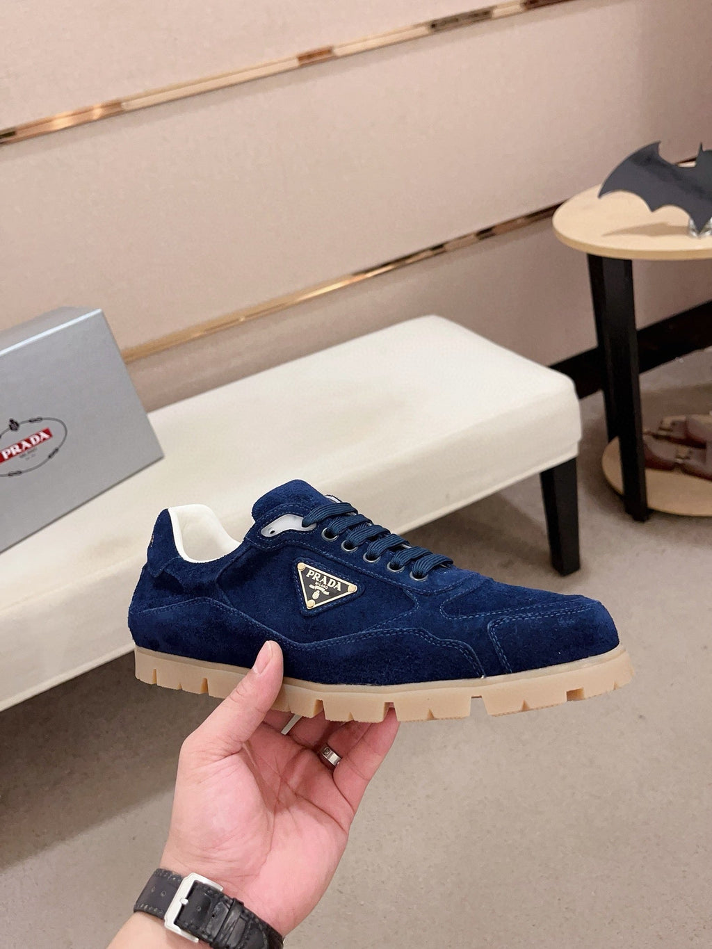 Prada Men's Air Cushion Sneakers