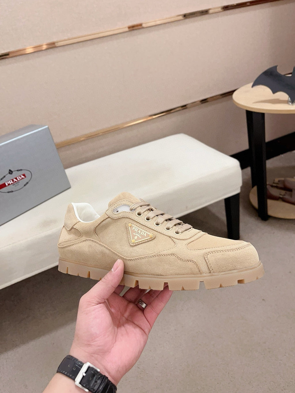 Prada Men's Air Cushion Sneakers