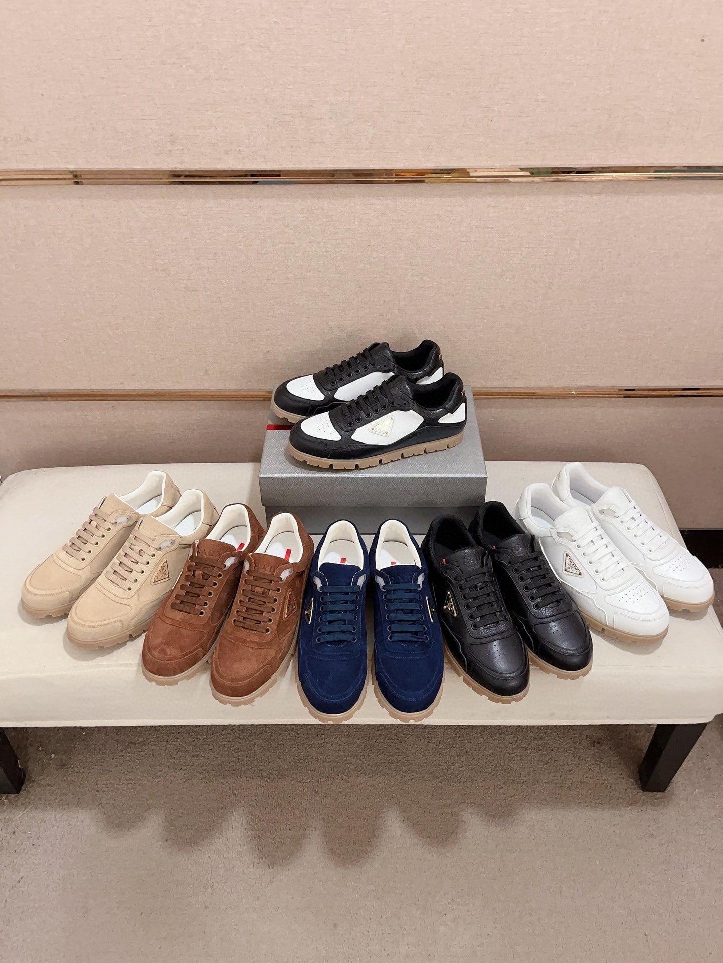 Prada Men's Air Cushion Sneakers