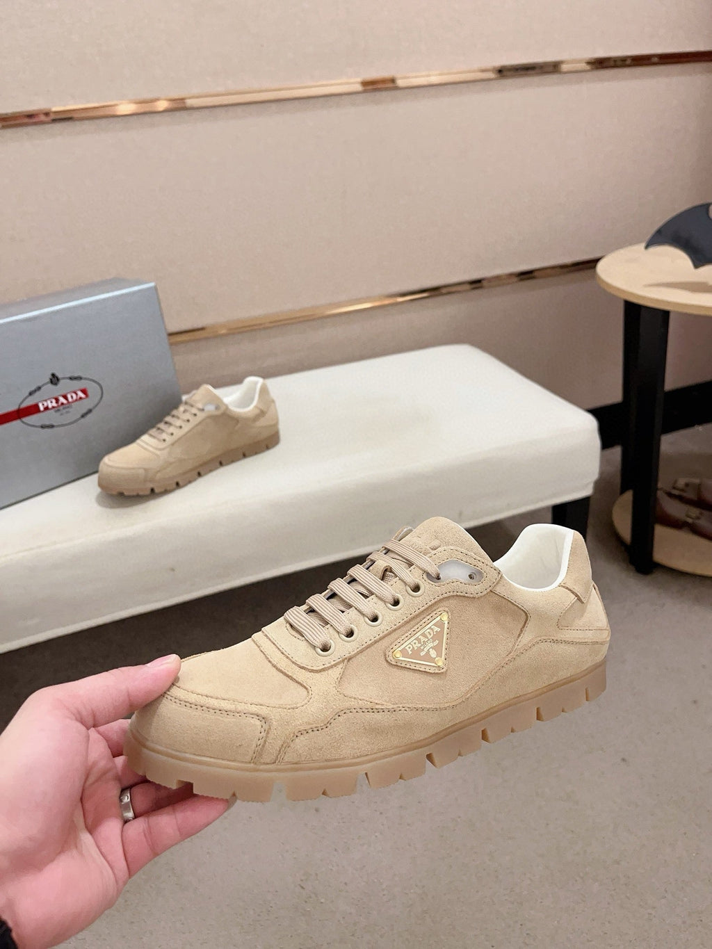 Prada Men's Air Cushion Sneakers
