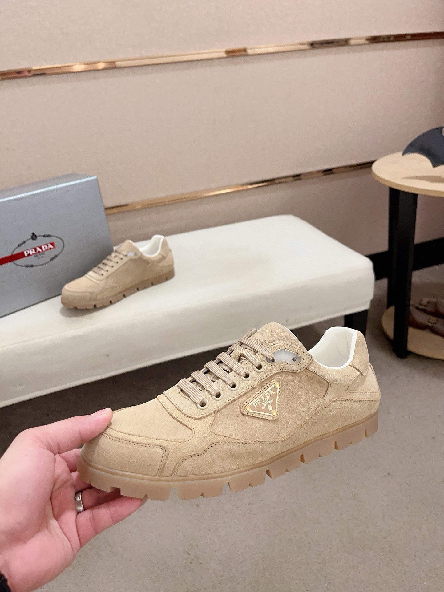 Prada Men's Air Cushion Sneakers