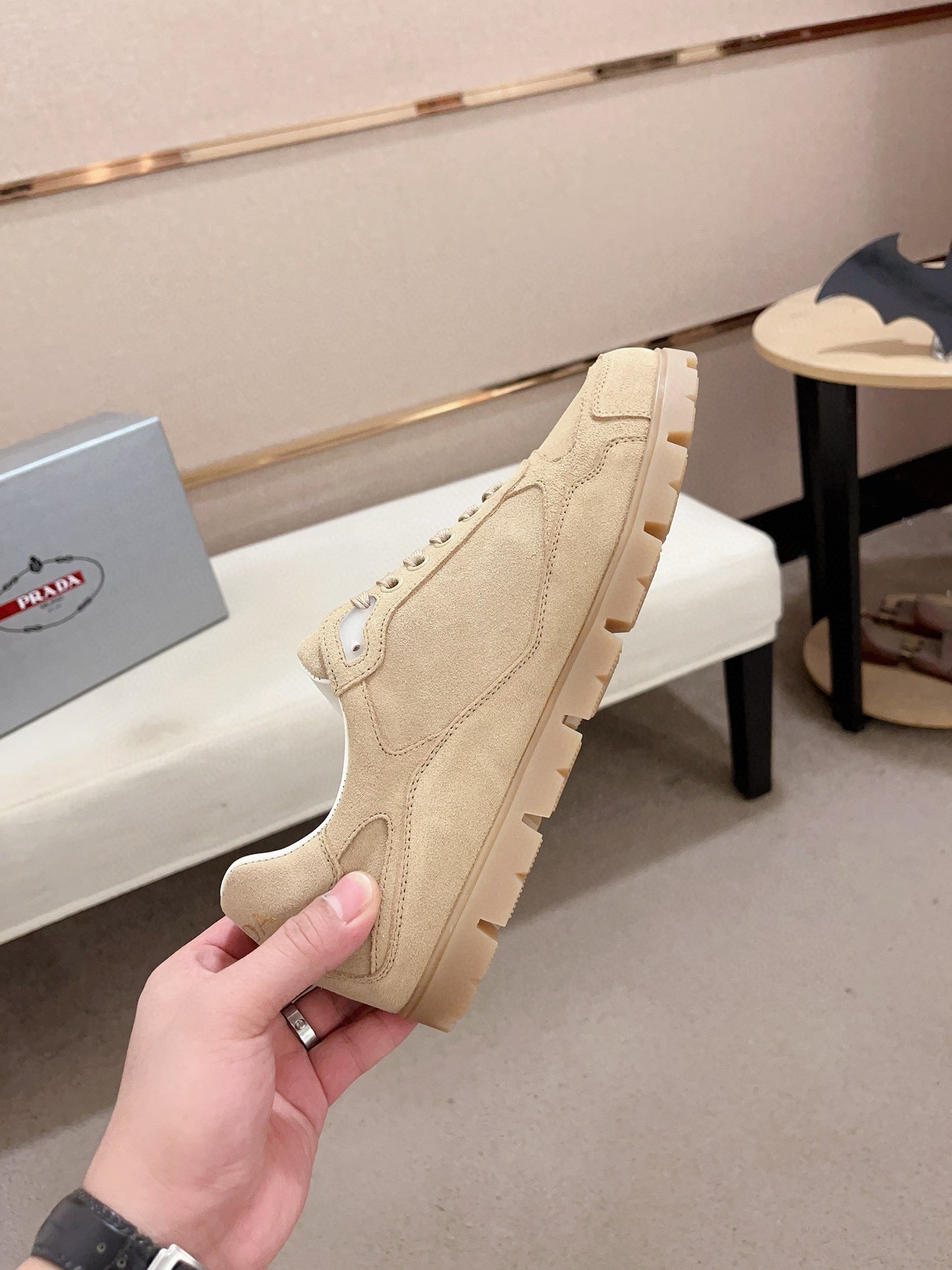 Prada Men's Air Cushion Sneakers