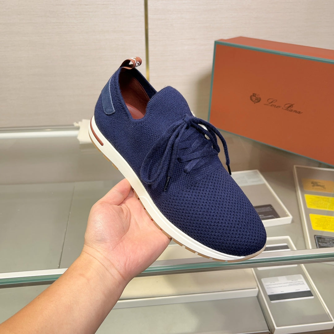 Loro Piana Breathable Suede Loafers