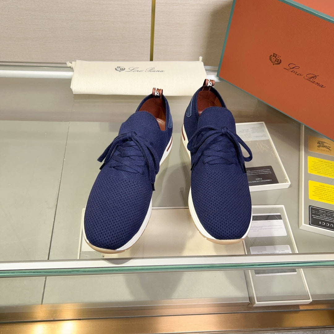 Loro Piana Breathable Suede Loafers