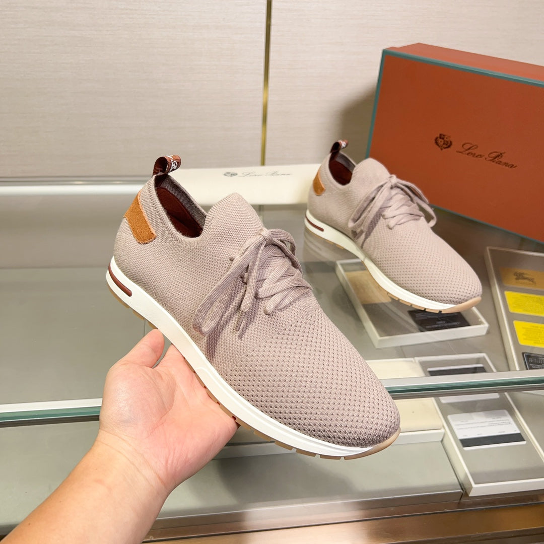 Loro Piana Breathable Suede Loafers