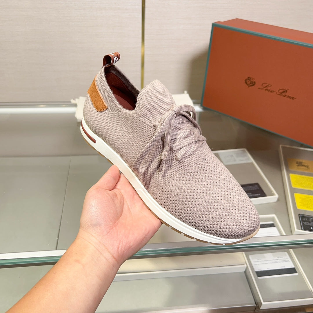 Loro Piana Breathable Suede Loafers