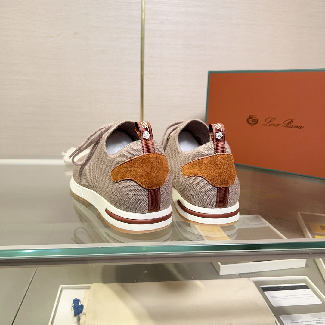 Loro Piana Breathable Suede Loafers