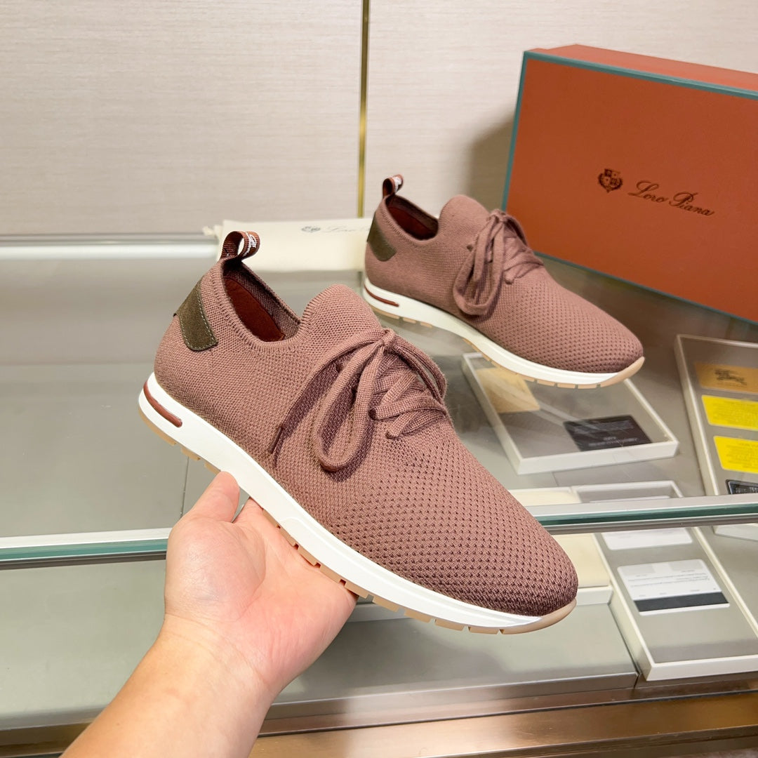 Loro Piana Breathable Suede Loafers