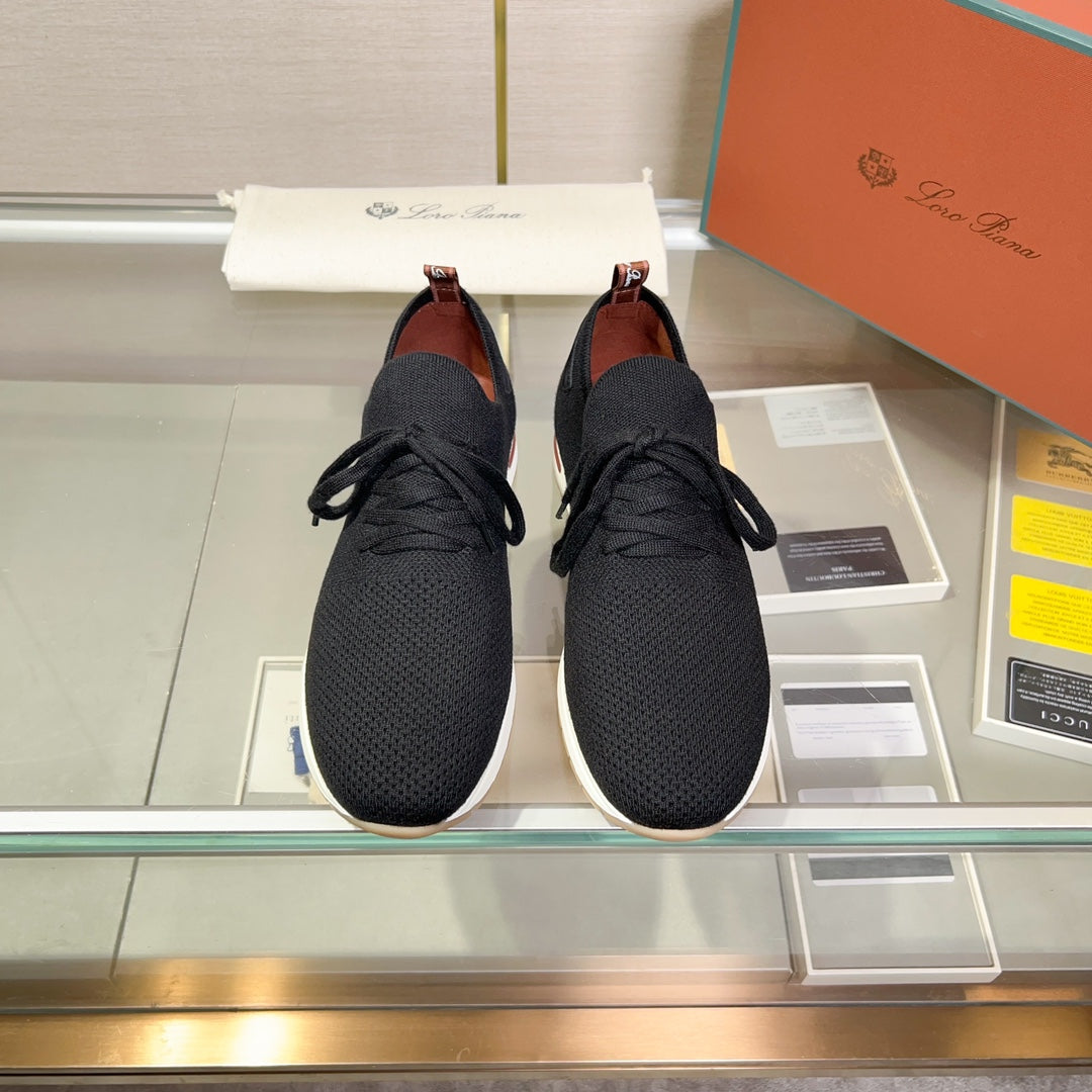 Loro Piana Breathable Suede Loafers
