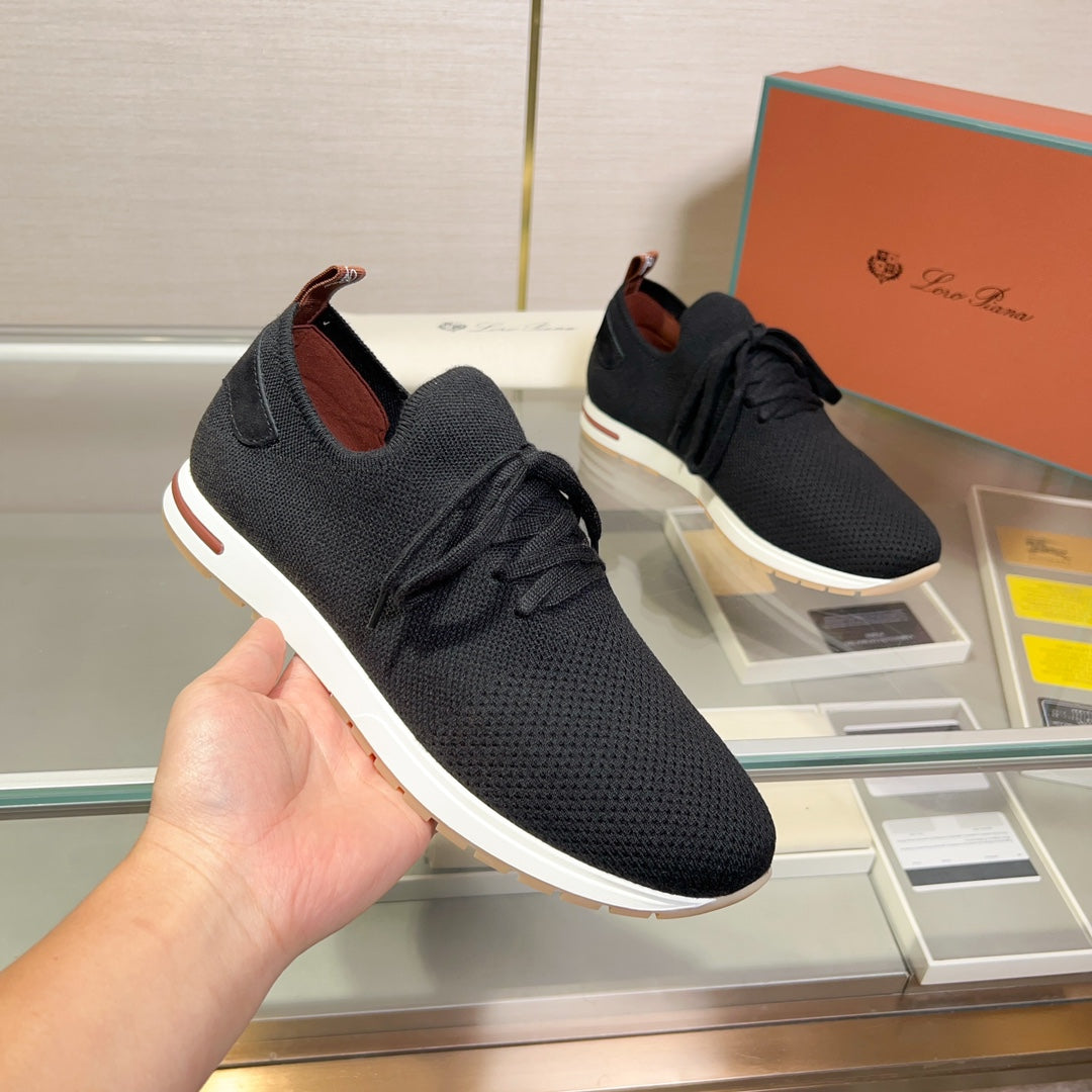 Loro Piana Breathable Suede Loafers