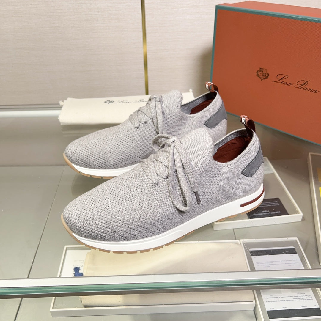 Loro Piana Breathable Suede Loafers