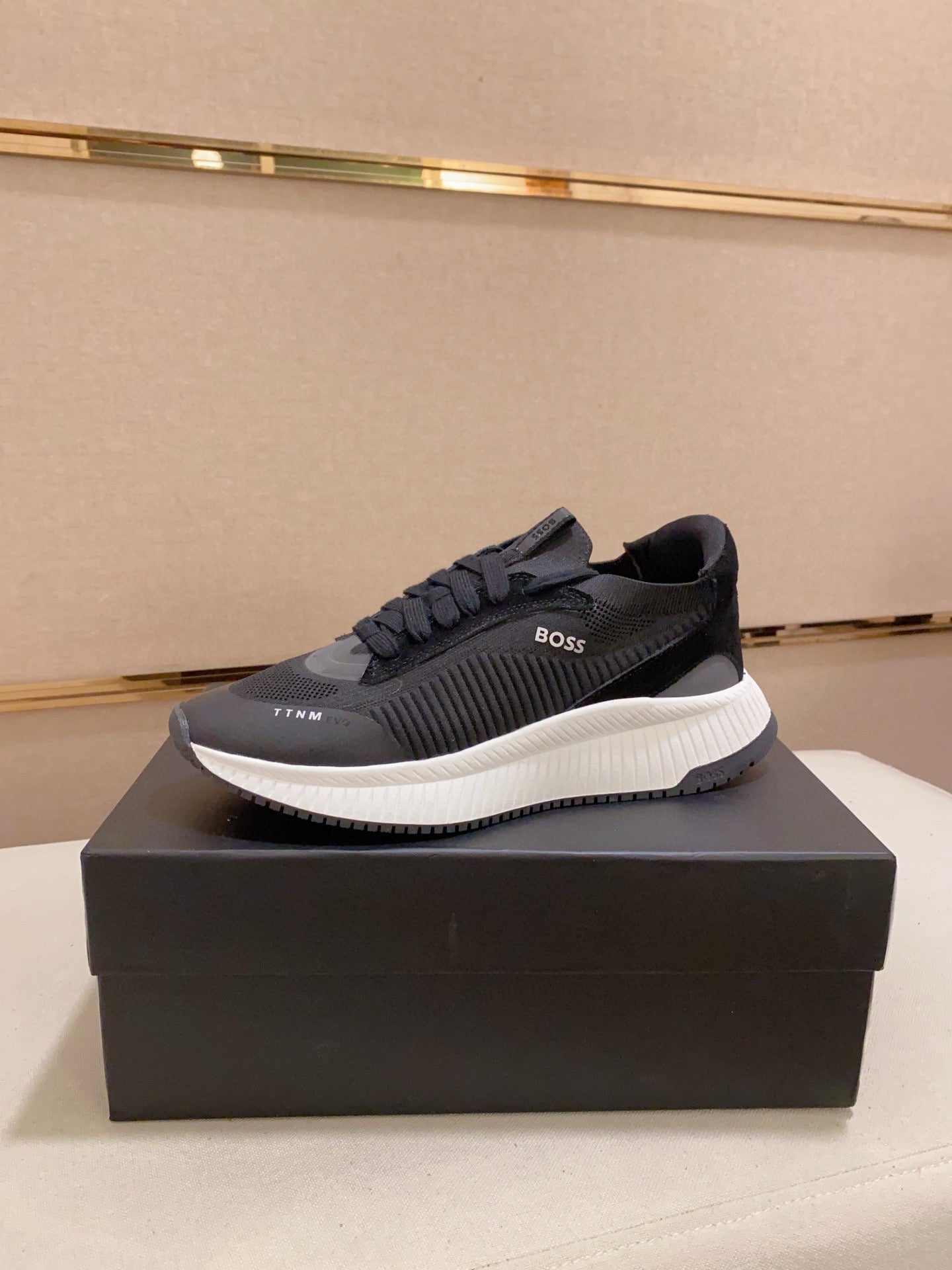 Boss Latest Casual Fly-Knit Sneakers
