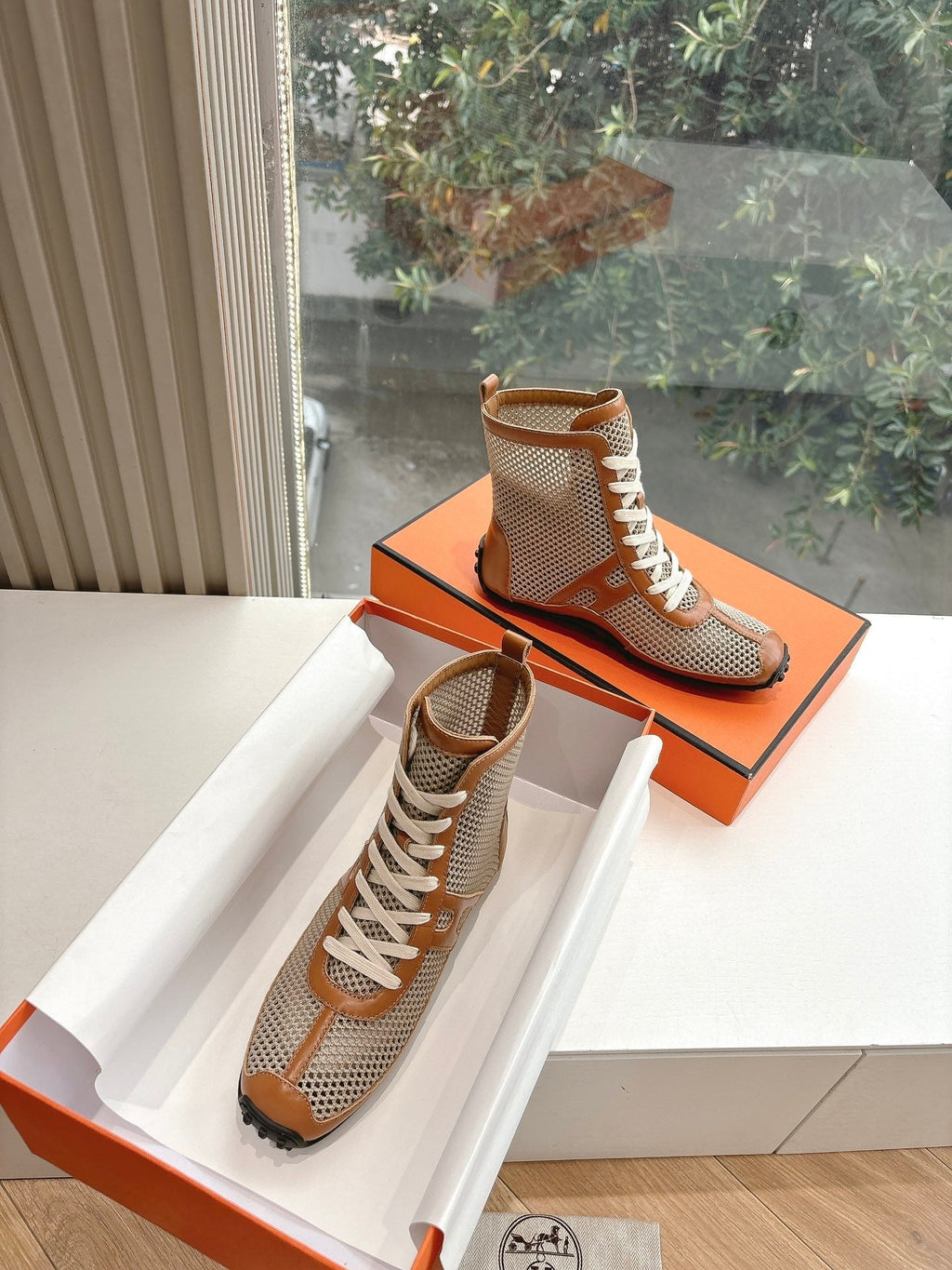 Hermès Bouncing Mesh Sneakers
