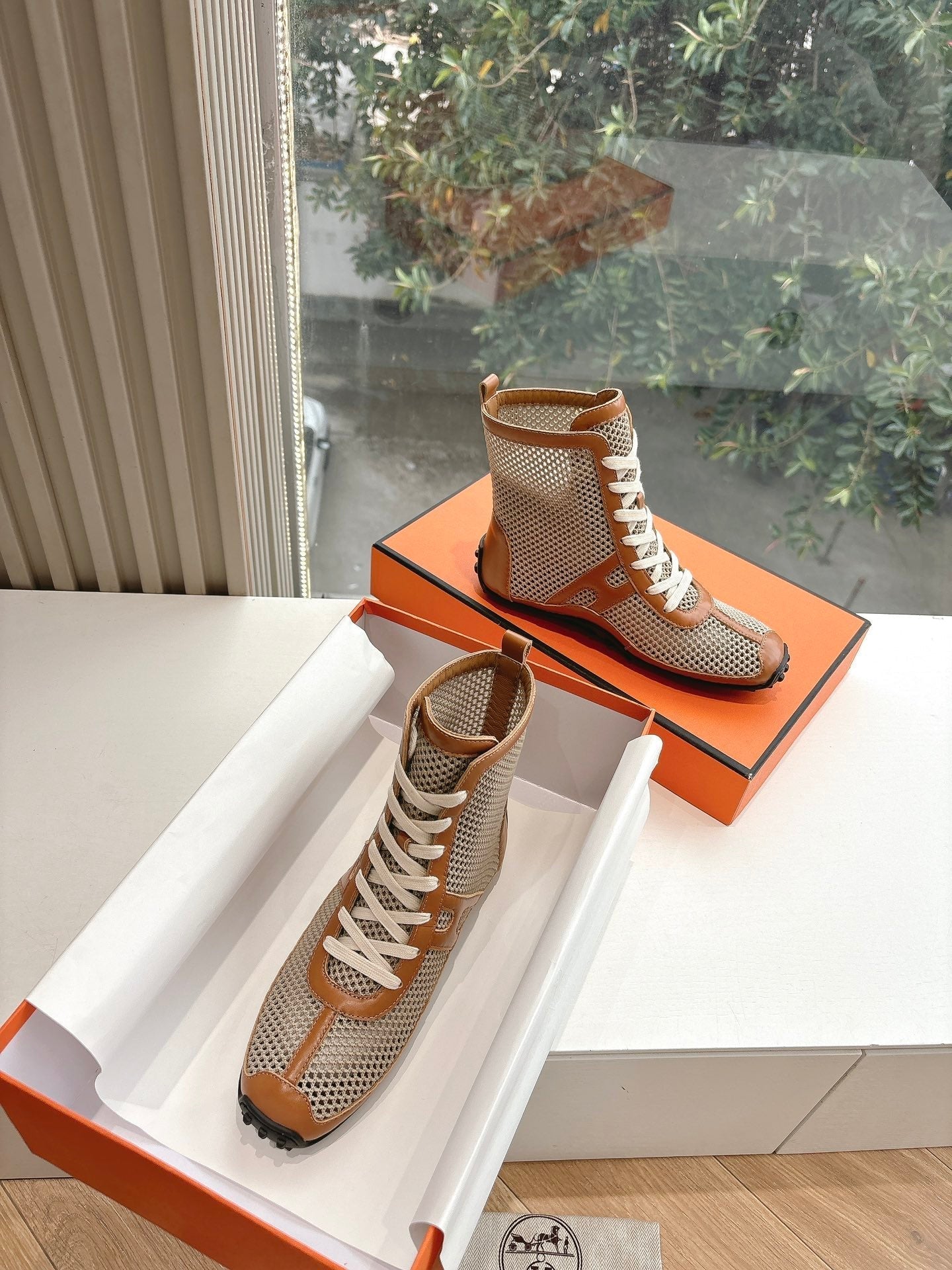 Hermès Bouncing Mesh Sneakers