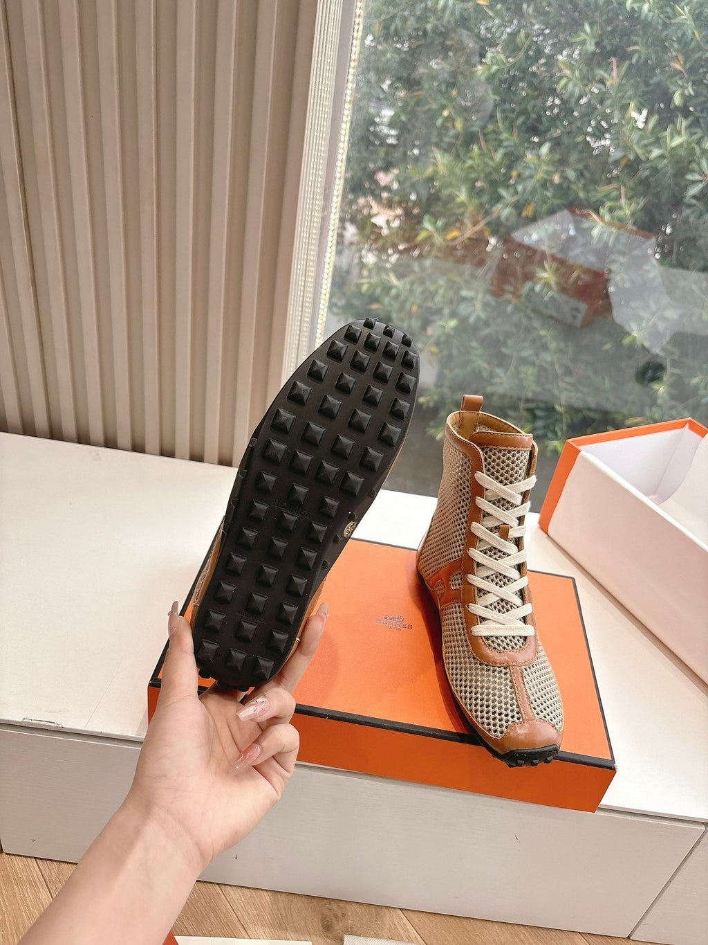 Hermès Bouncing Mesh Sneakers