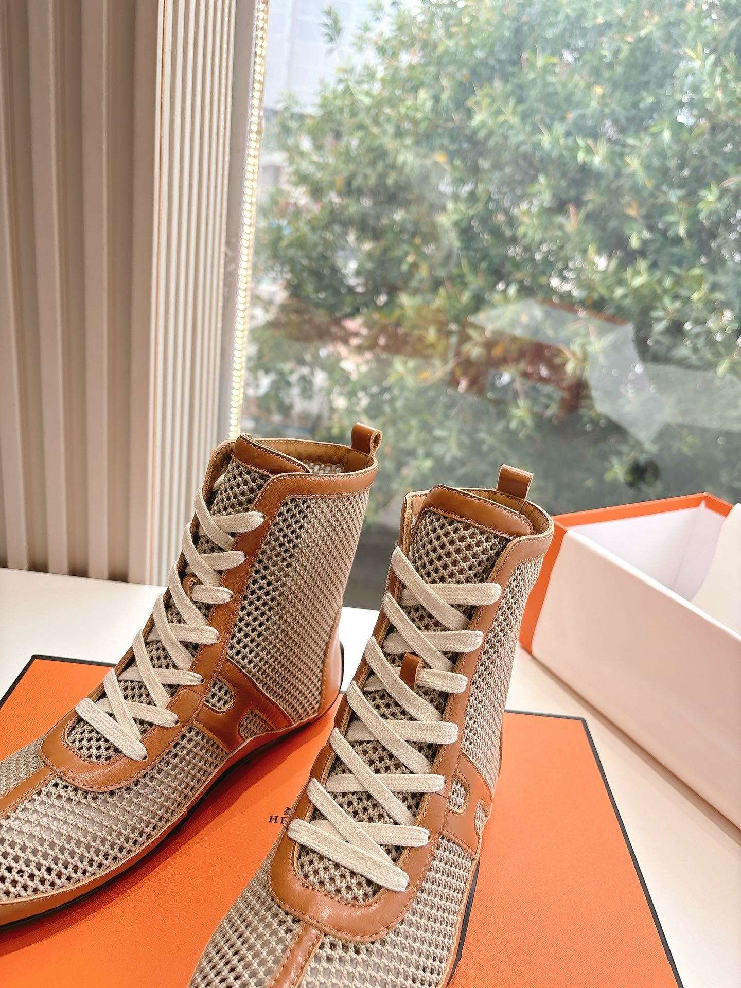 Hermès Bouncing Mesh Sneakers
