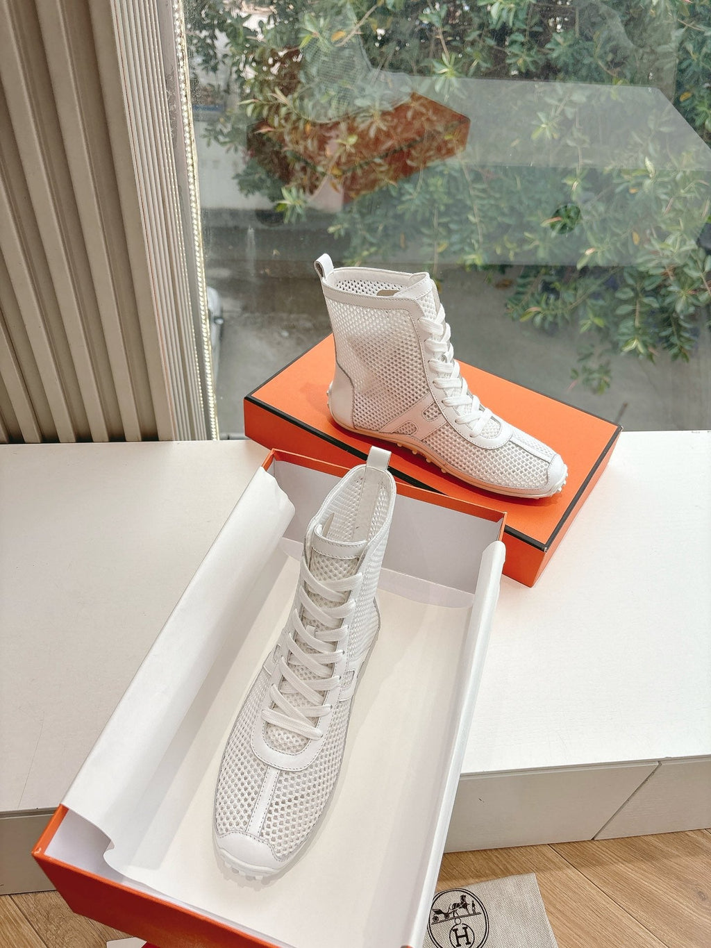 Hermès Bouncing Mesh Sneakers