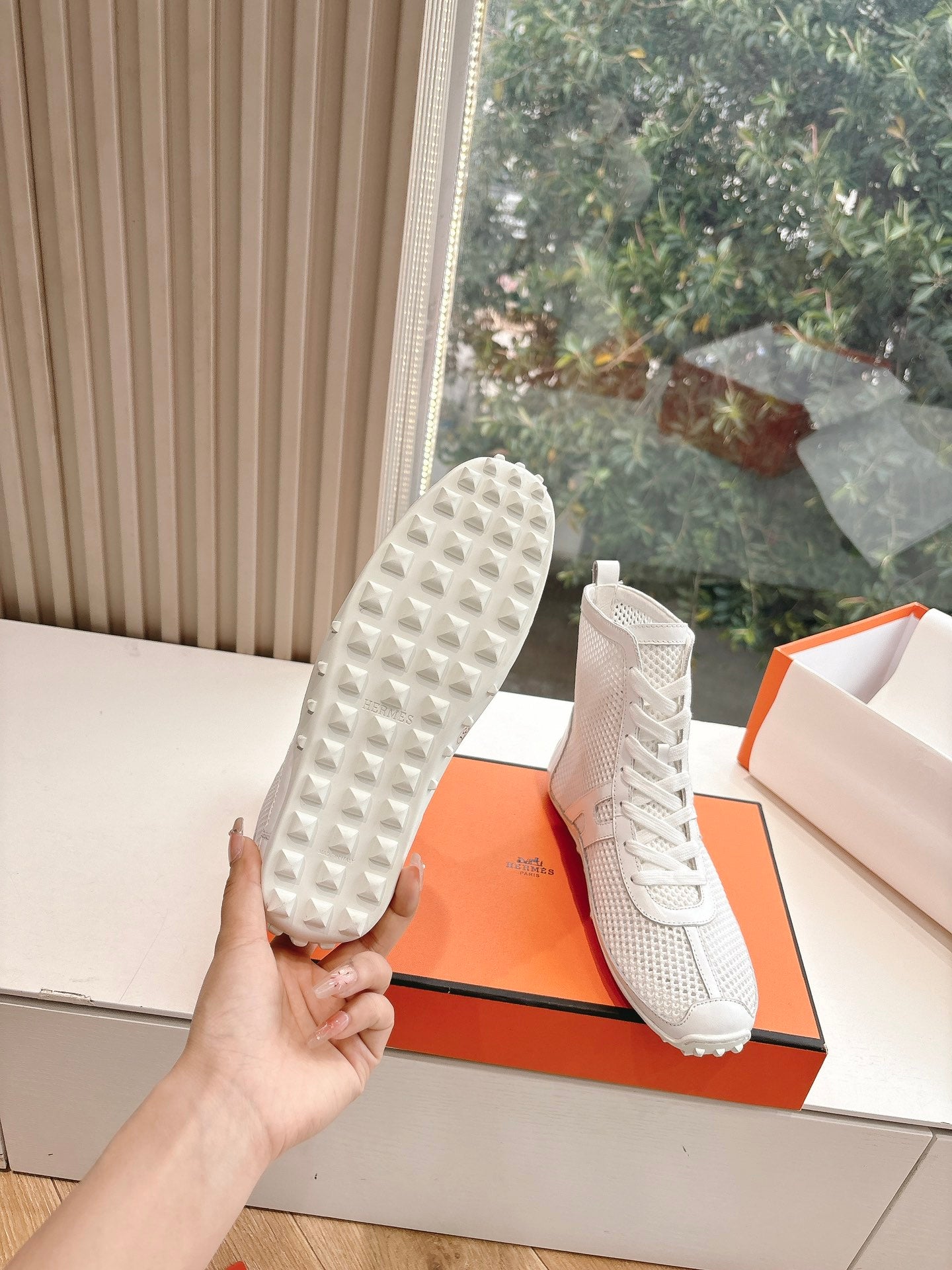 Hermès Bouncing Mesh Sneakers