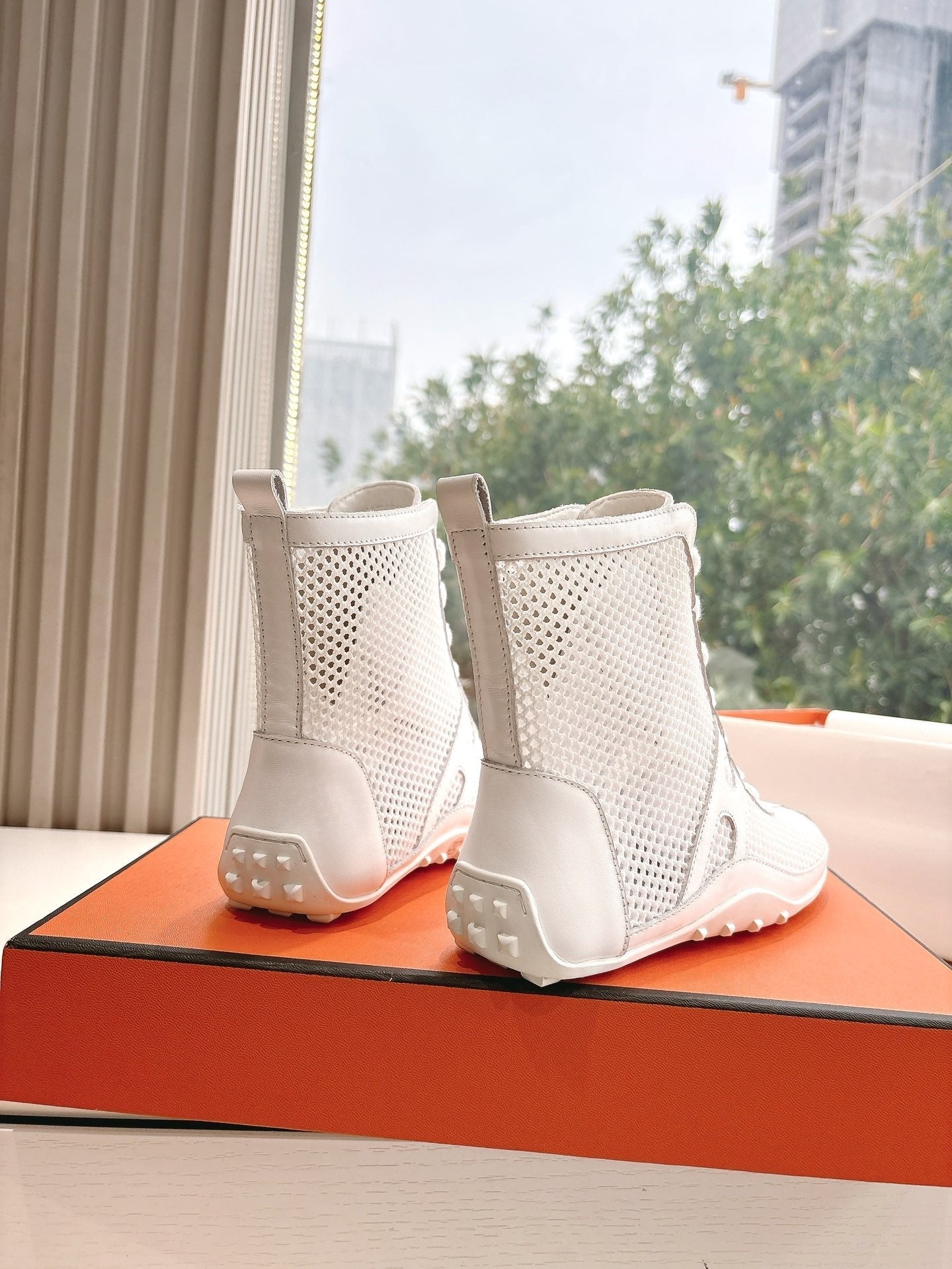 Hermès Bouncing Mesh Sneakers