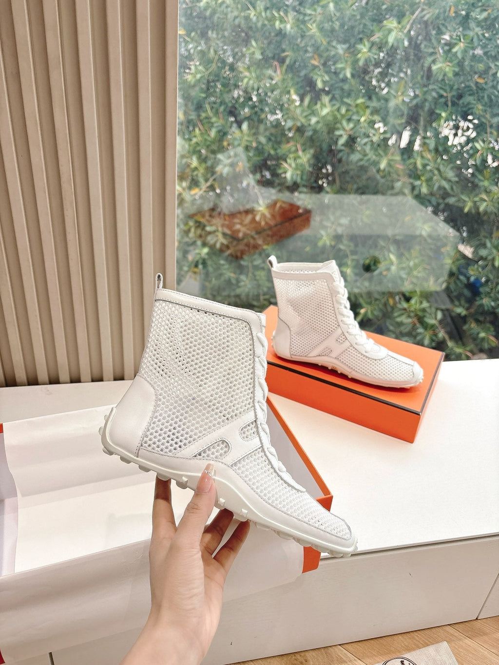 Hermès Bouncing Mesh Sneakers