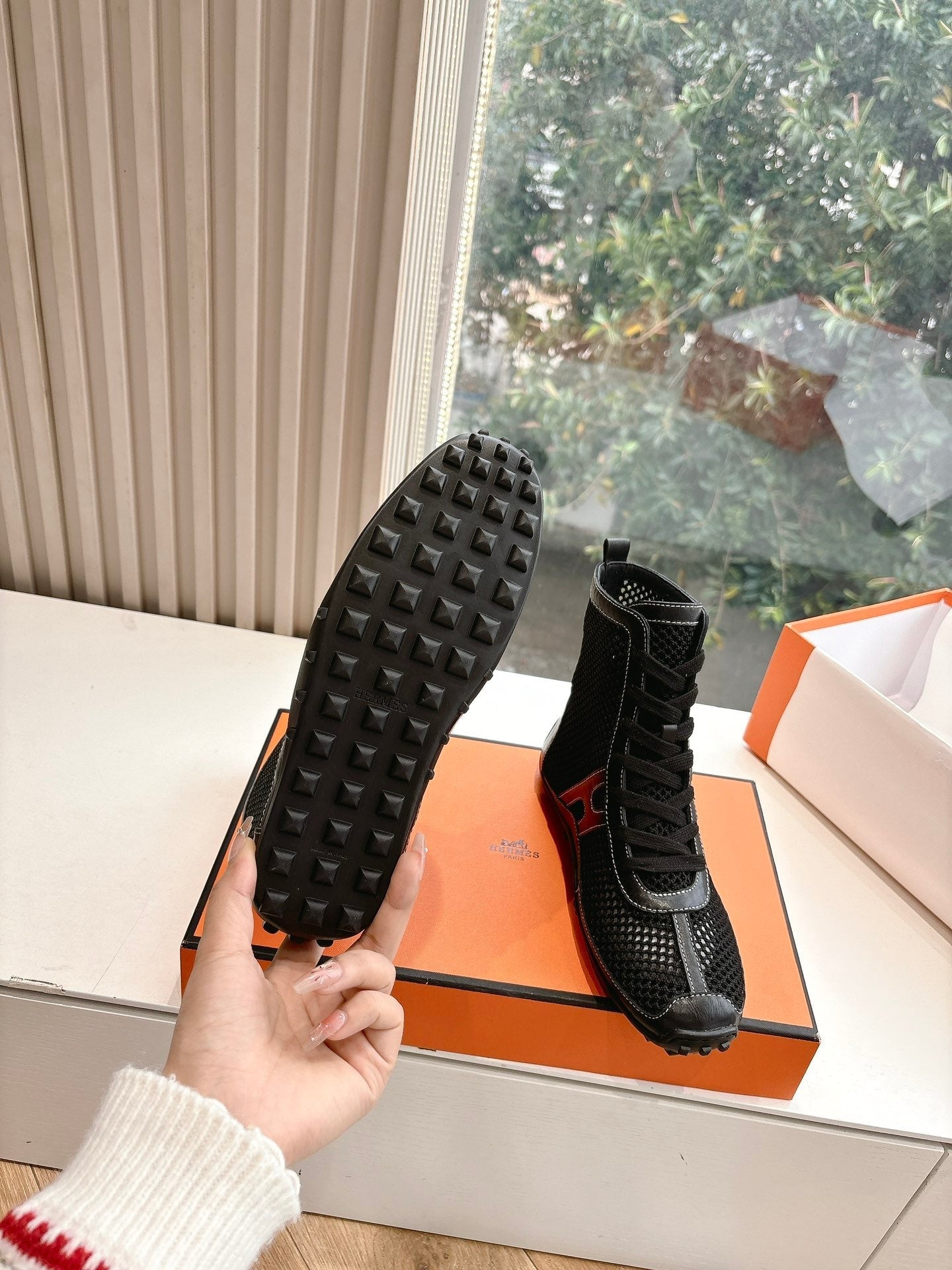 Hermès Bouncing Mesh Sneakers