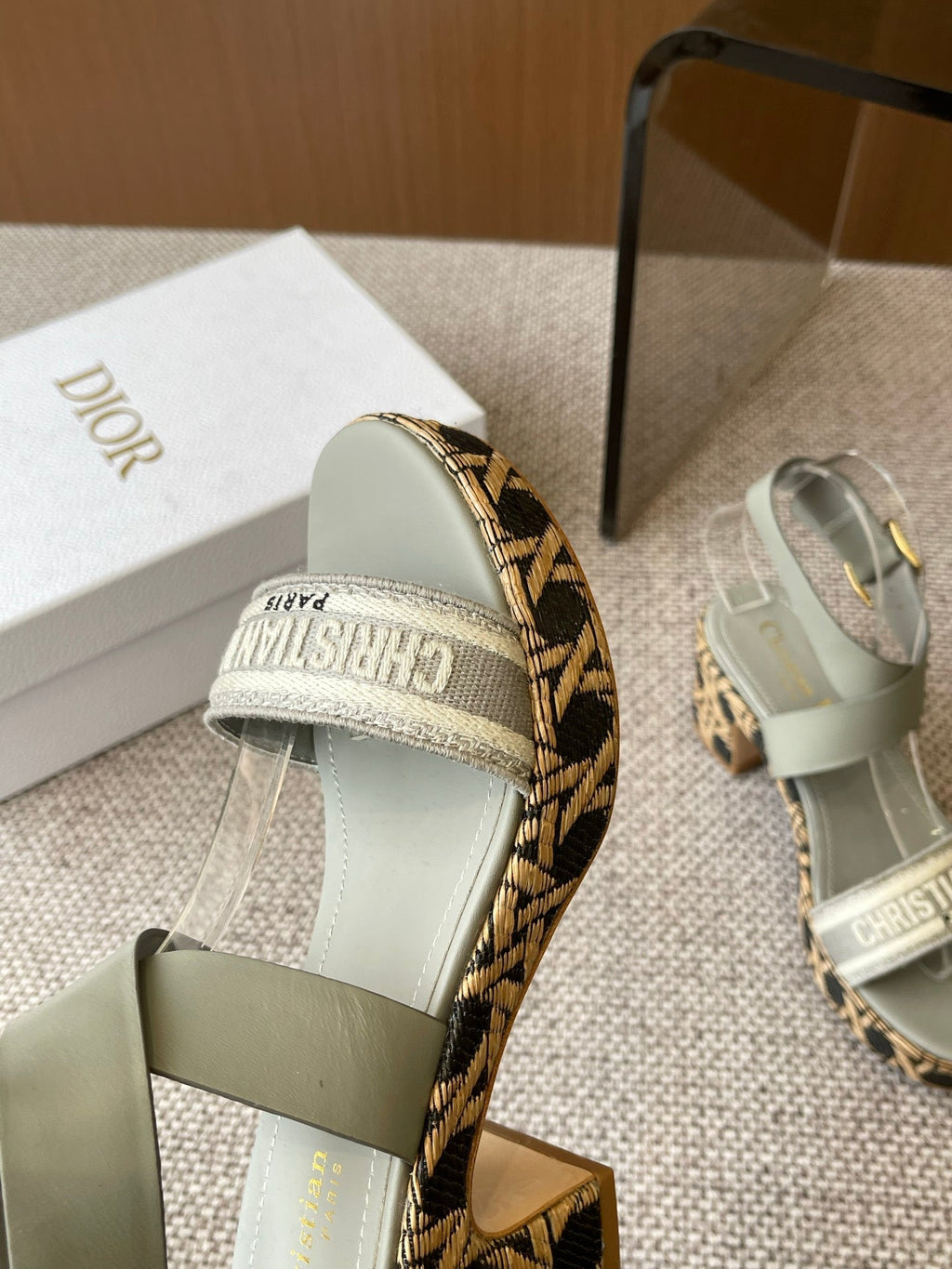 Dior Riviera Dway Wedge Sandals – Spring/Summer 2025 Collection
