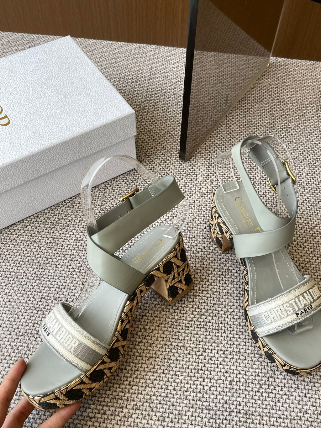 Dior Riviera Dway Wedge Sandals – Spring/Summer 2025 Collection