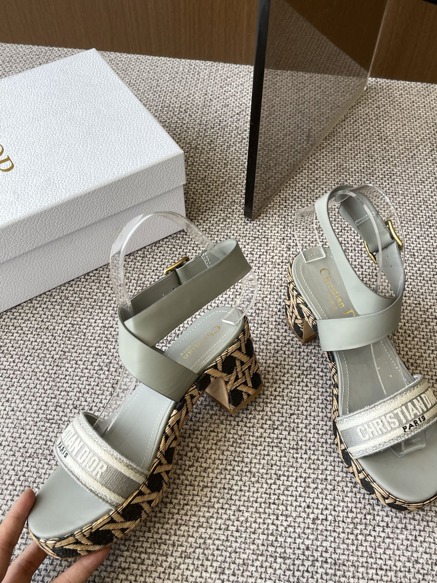 Dior Riviera Dway Wedge Sandals – Spring/Summer 2025 Collection