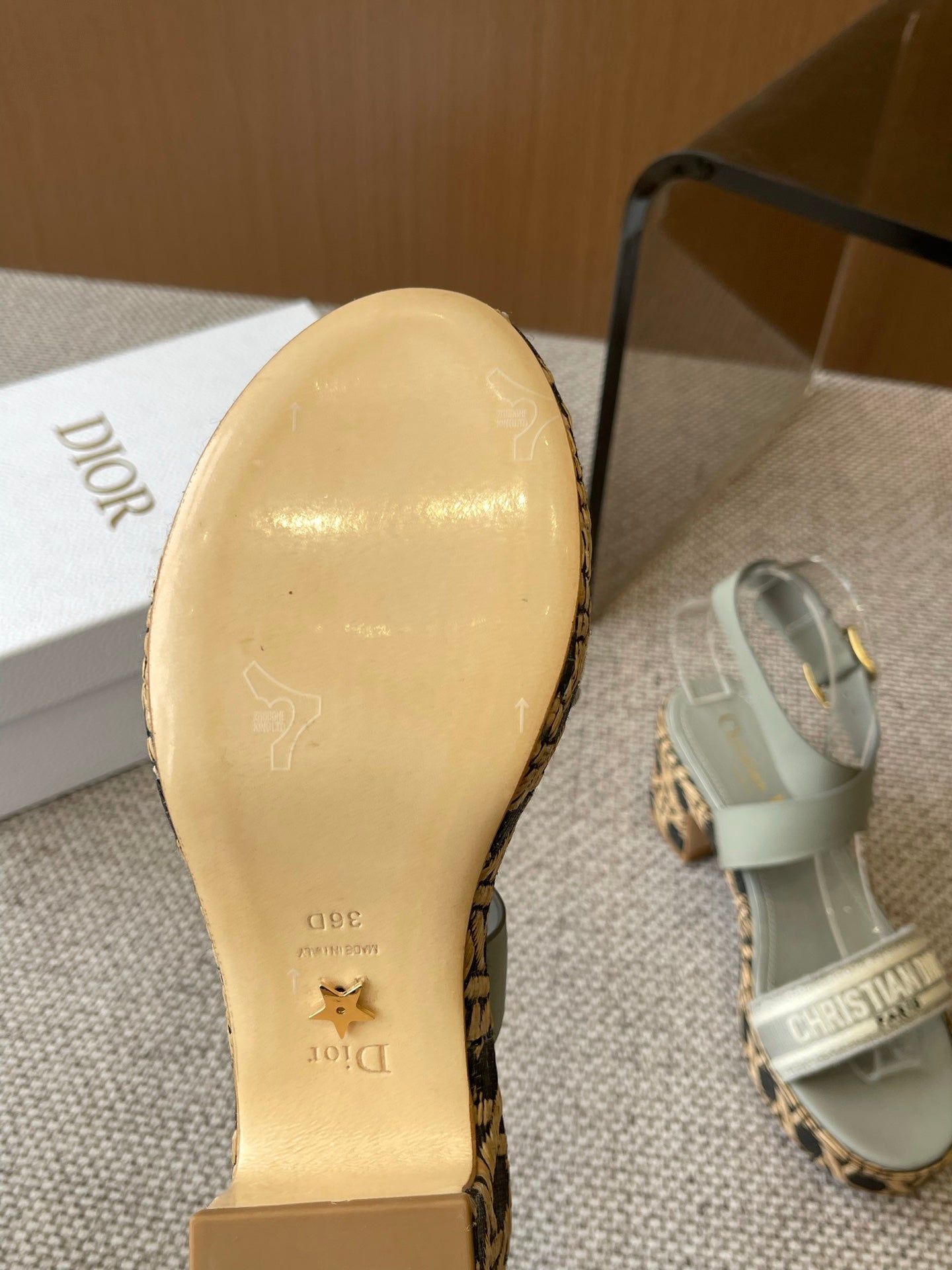 Dior Riviera Dway Wedge Sandals – Spring/Summer 2025 Collection