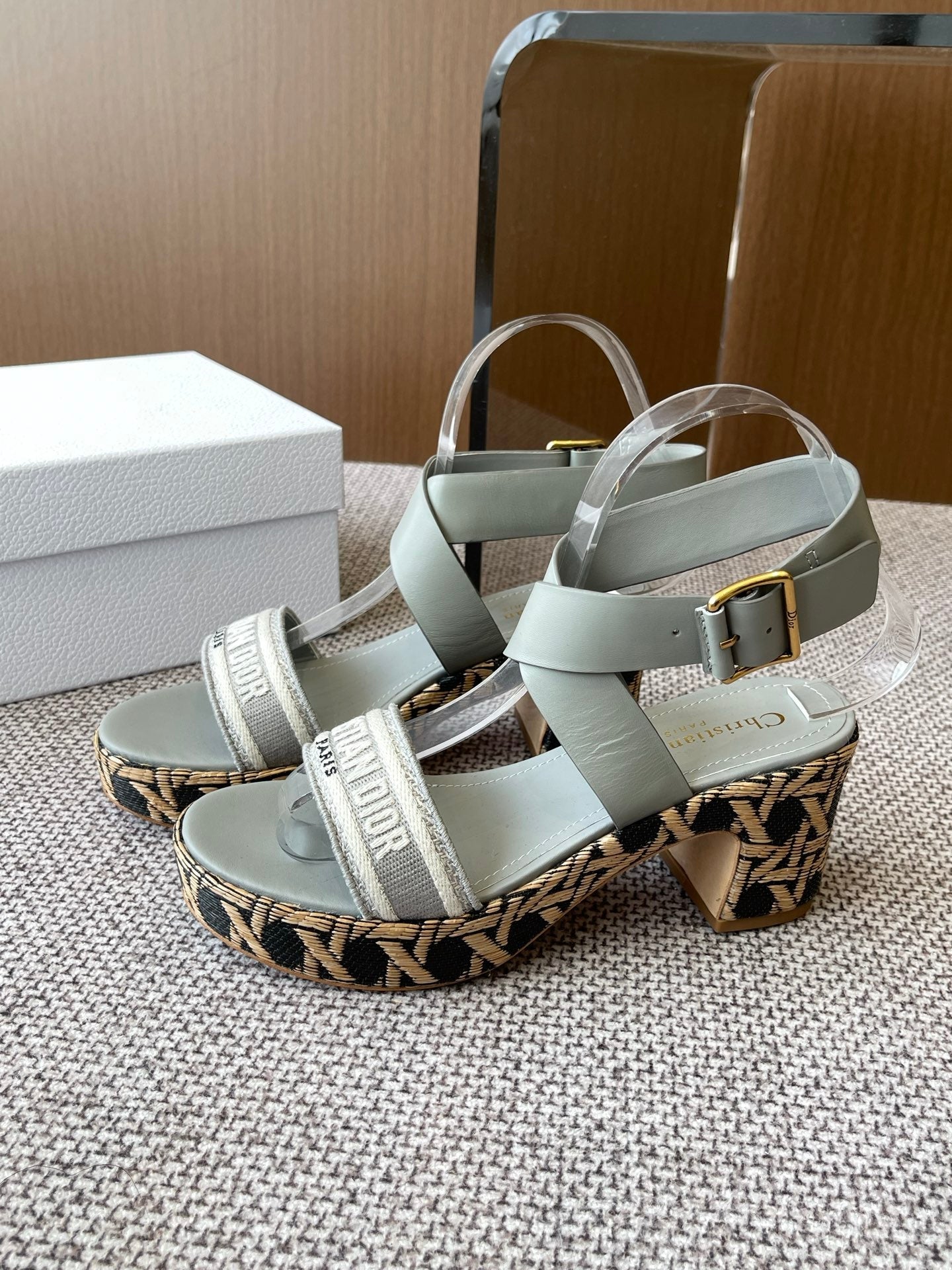 Dior Riviera Dway Wedge Sandals – Spring/Summer 2025 Collection