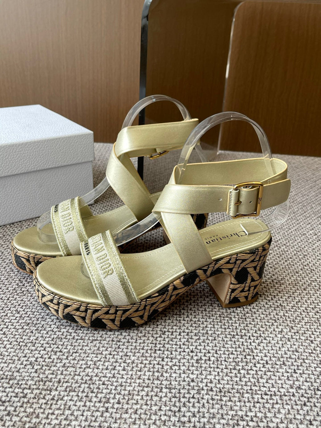 Dior Riviera Dway Wedge Sandals – Spring/Summer 2025 Collection