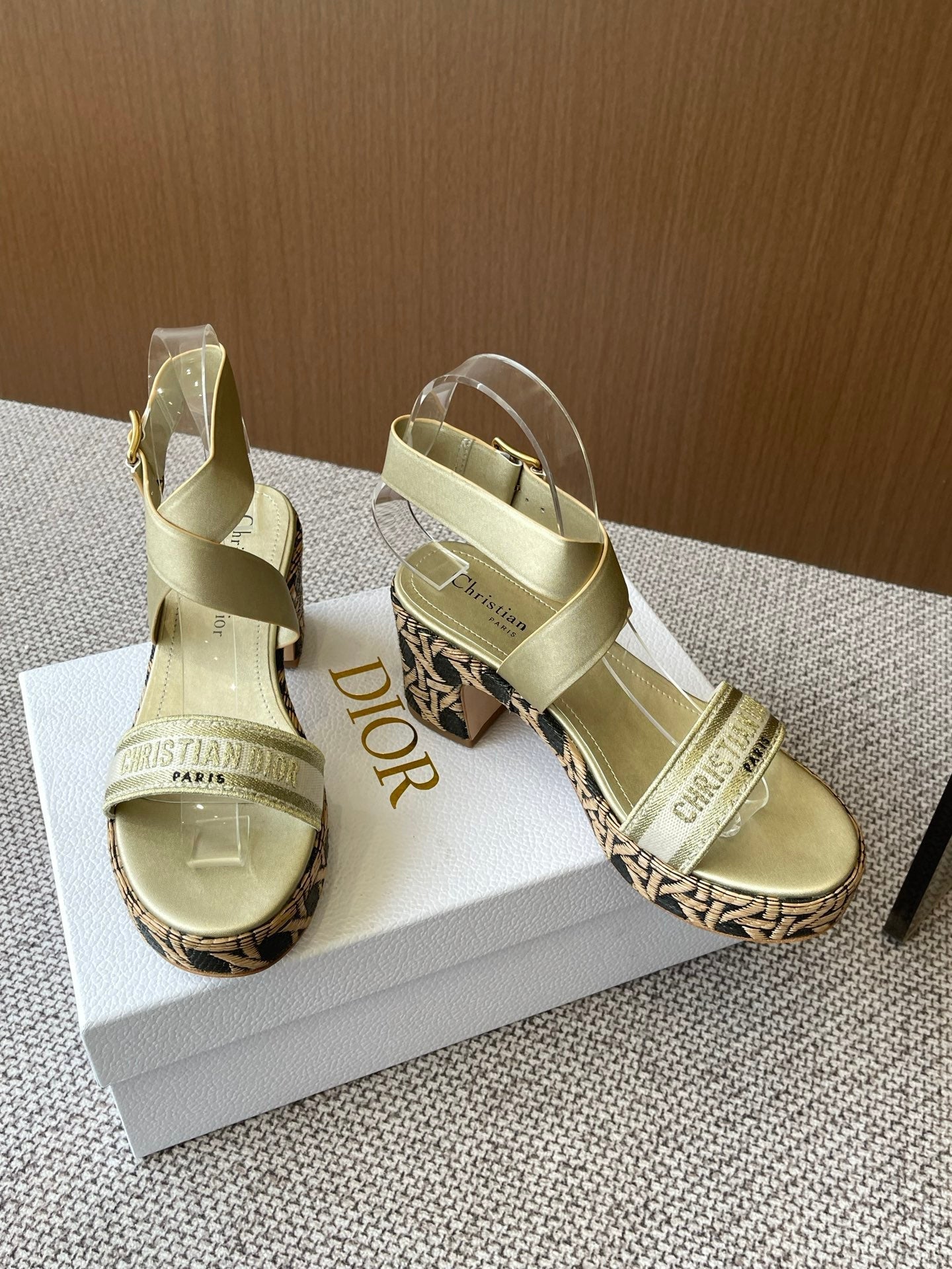 Dior Riviera Dway Wedge Sandals – Spring/Summer 2025 Collection
