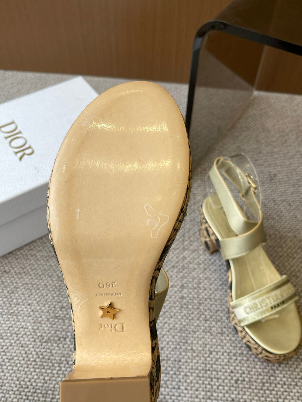 Dior Riviera Dway Wedge Sandals – Spring/Summer 2025 Collection