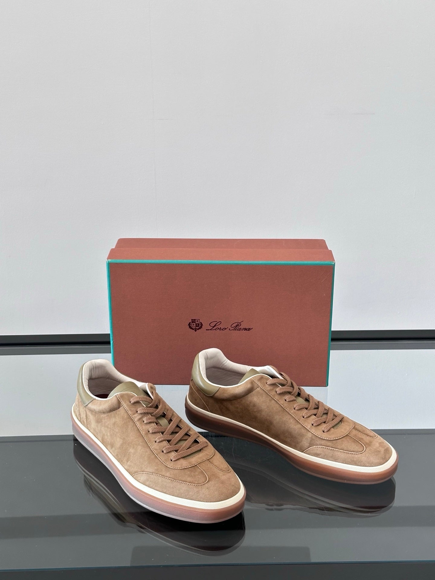 Loro Piana WeekendWalk Suede Sneakers