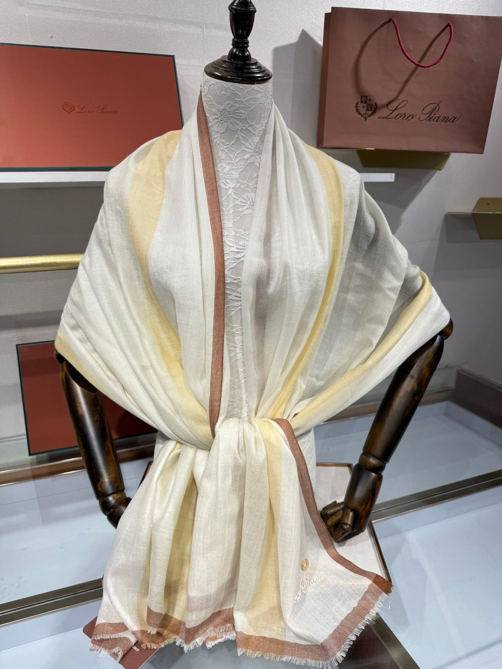 Loro Piana Cashmere Scarf – 2025 Collection