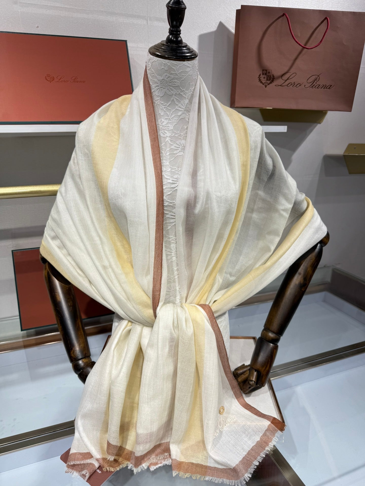 Loro Piana Cashmere Scarf – 2025 Collection