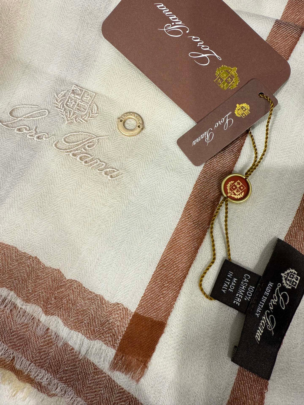 Loro Piana Cashmere Scarf – 2025 Collection