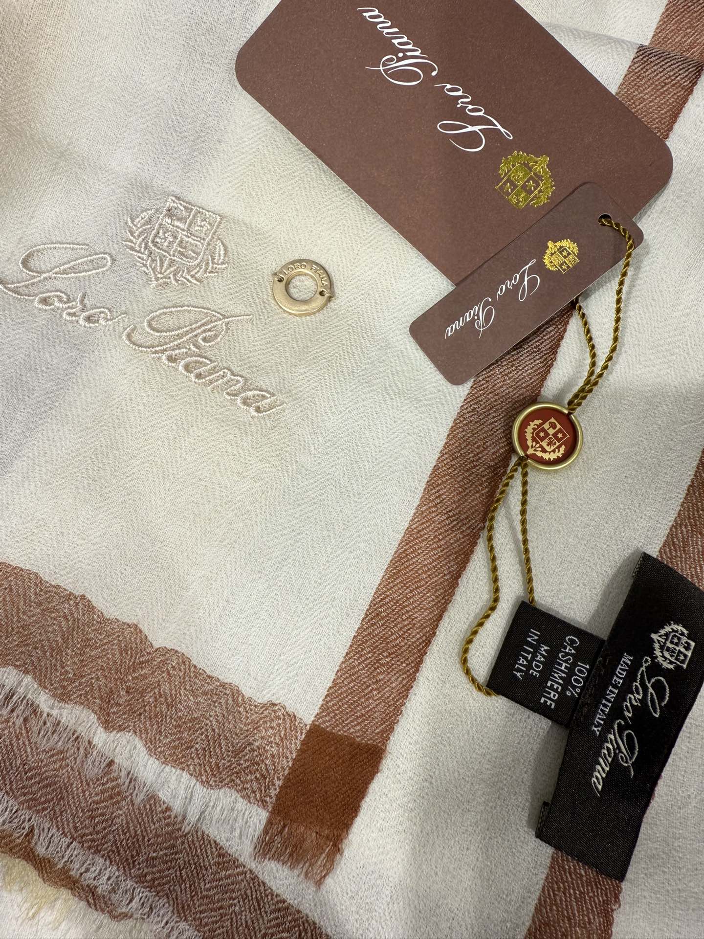 Loro Piana Cashmere Scarf – 2025 Collection