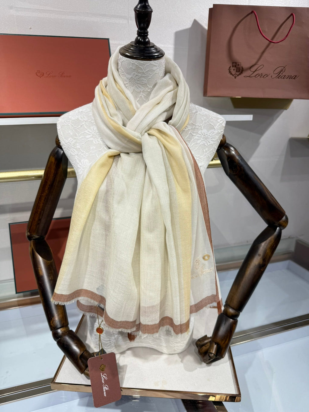 Loro Piana Cashmere Scarf – 2025 Collection
