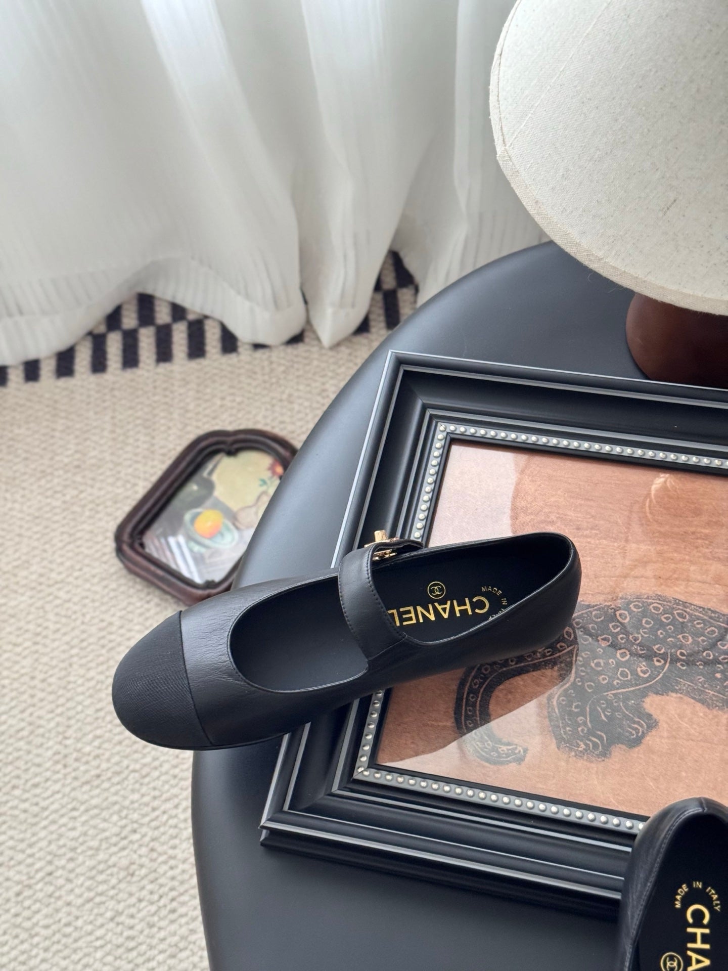 Chanel 25s Runway Mary Jane Flats