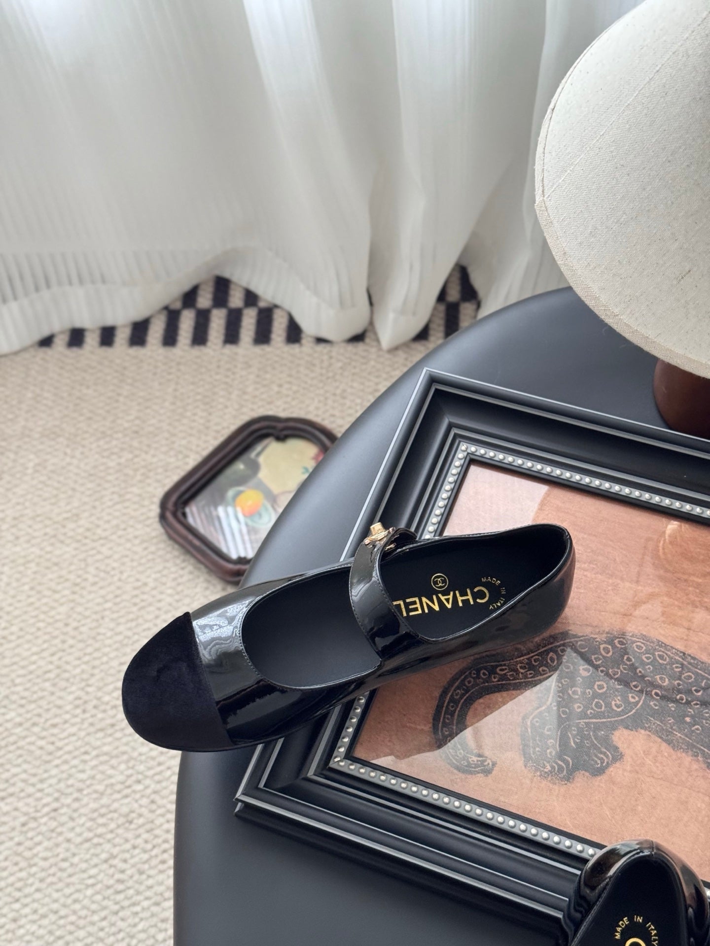 Chanel 25s Runway Mary Jane Flats