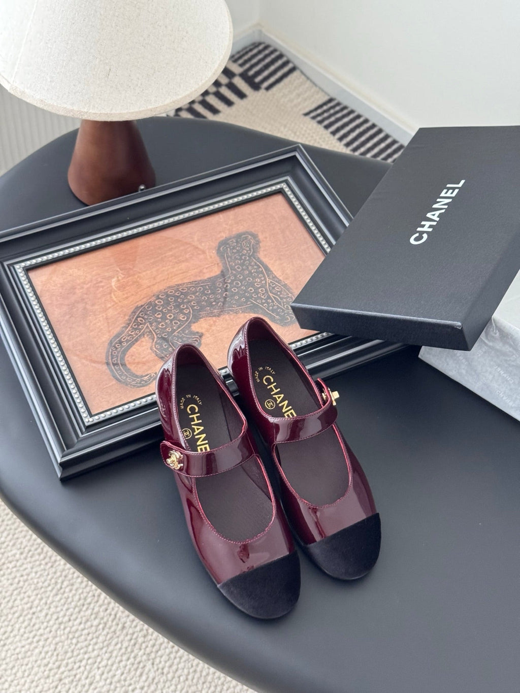 Chanel 25s Runway Mary Jane Flats
