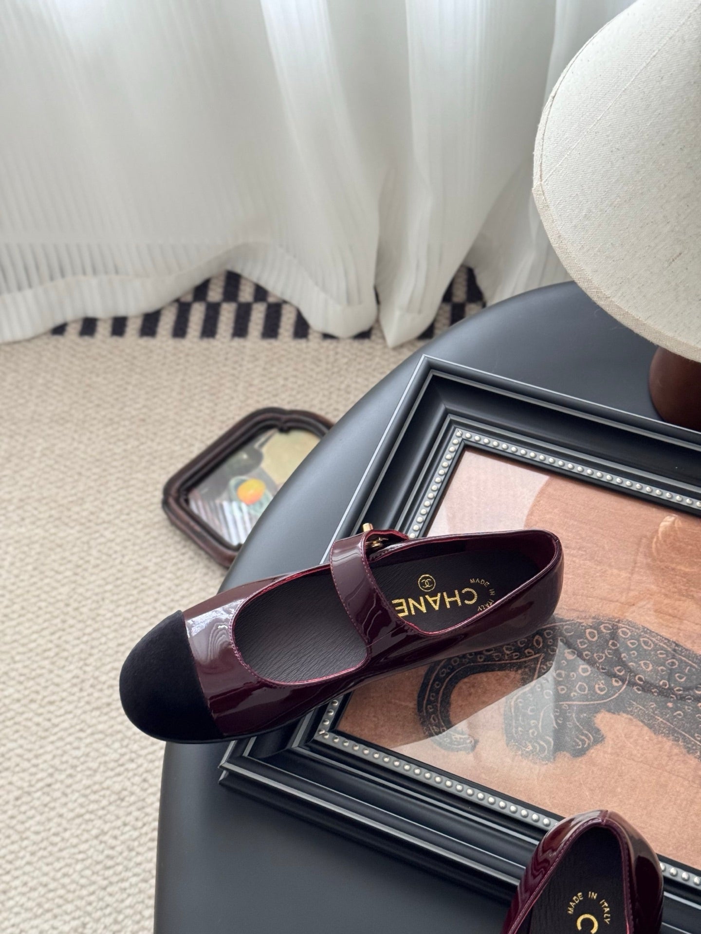 Chanel 25s Runway Mary Jane Flats